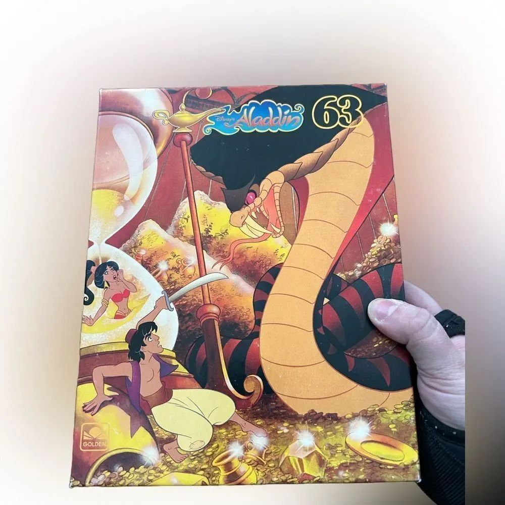 Vintage Disney Aladdin 63 Piece Jigsaw Puzzle